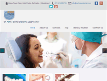 Tablet Screenshot of dehradundental.com